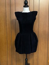 Versace Voluminous chenille knit mini dress size 44/us size 8 Retail $4275