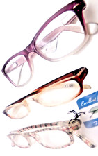3 Lady / Girls READING GLASSES Variety fashion and frame styles Power 1.0