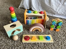 Montessori Wooden Toy Lot