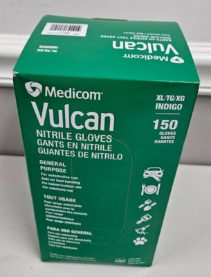 Medicom Vulcan Nitrile Glove Gant General Purpose Extra-Large 150