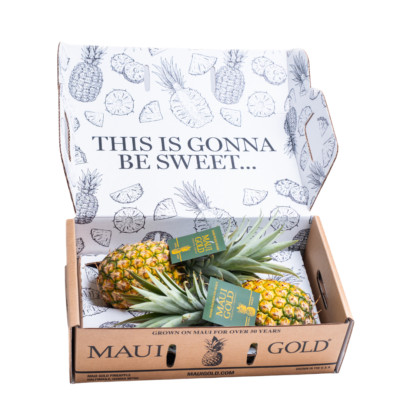 Maui Gold  Pineapple - 2 Pack Gift Box