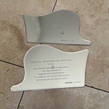 Nissan Figaro Resin Car Door Plates Tokyo Nouvelle Vague