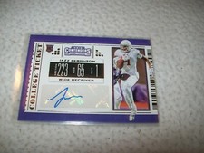 2019 CONTENDERS RC JAZZ FERGUSON AUTO SIGNED #160 NORTHWESTERN STATE DEMONS
