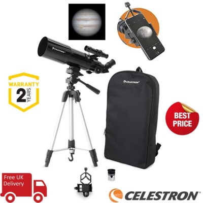 Astronomical Telescope Celestron 21038 Travel Scope 50