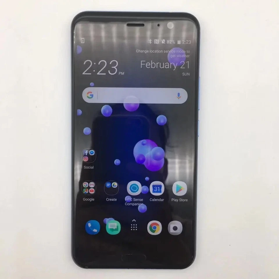 HTC U11 Original Unlocked 64GB/128GB 12MP Camera 4G LTE 5.5 inches Mobile Phone - Immagine 4 di 4