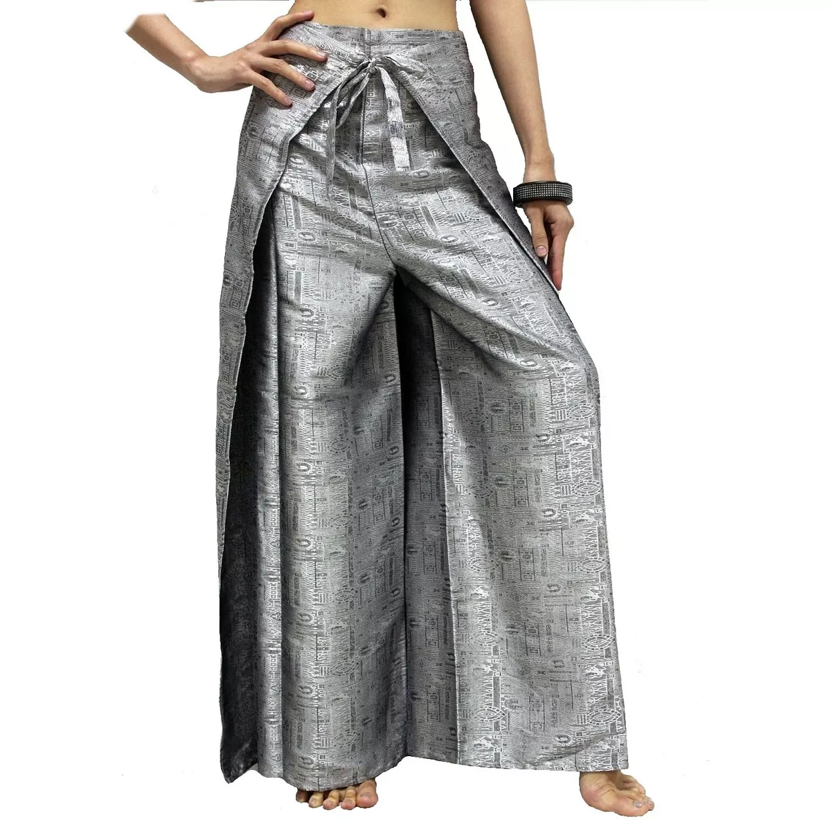 Vintage Wrap Around Pantswrap Pants Palazzo Pants Fashion - Etsy