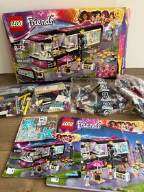 Lego Friends 41106 - Pop Star Tour Bus - 2 Unopened Bag, 1 Replacement Minifig