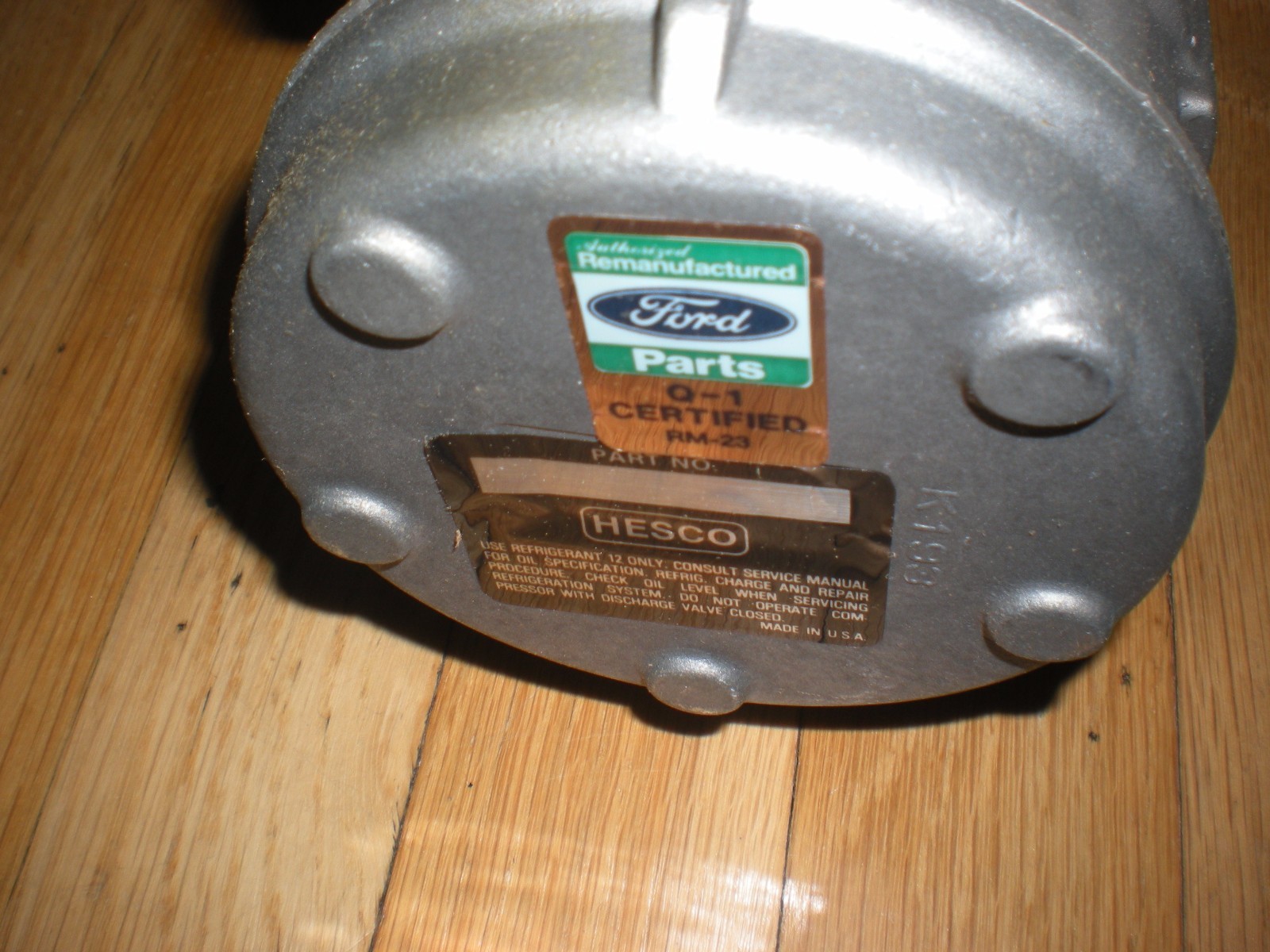 NOS Ford OEM 1990 91 92 93 Mustang 2.3l A/c Compressor ASY F0zz 