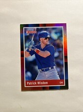 2022 Panini Donruss - Retro 1988 Holo Red #273 Patrick Wisdom