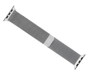 Apple Milanese Loop for Apple Watch 40mm Band - Silver