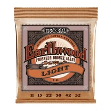 Ernie Ball Earthwood Phosphor Bronze Acoustic Guitar Strings - .011-.052
