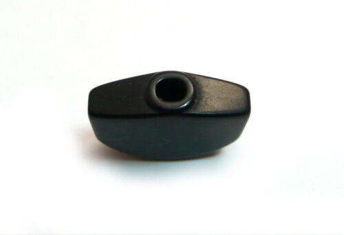Plastic button only Fit Gotoh Machine Head tuner Black color 6p FR18B - Picture 2 of 4