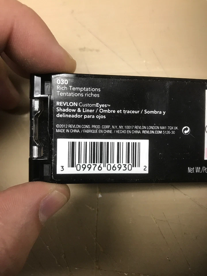 Revlon Customeyes Shadow & Liner #030 Rich Temptations SEALED *RARE Discontinued - Image 3 of 3