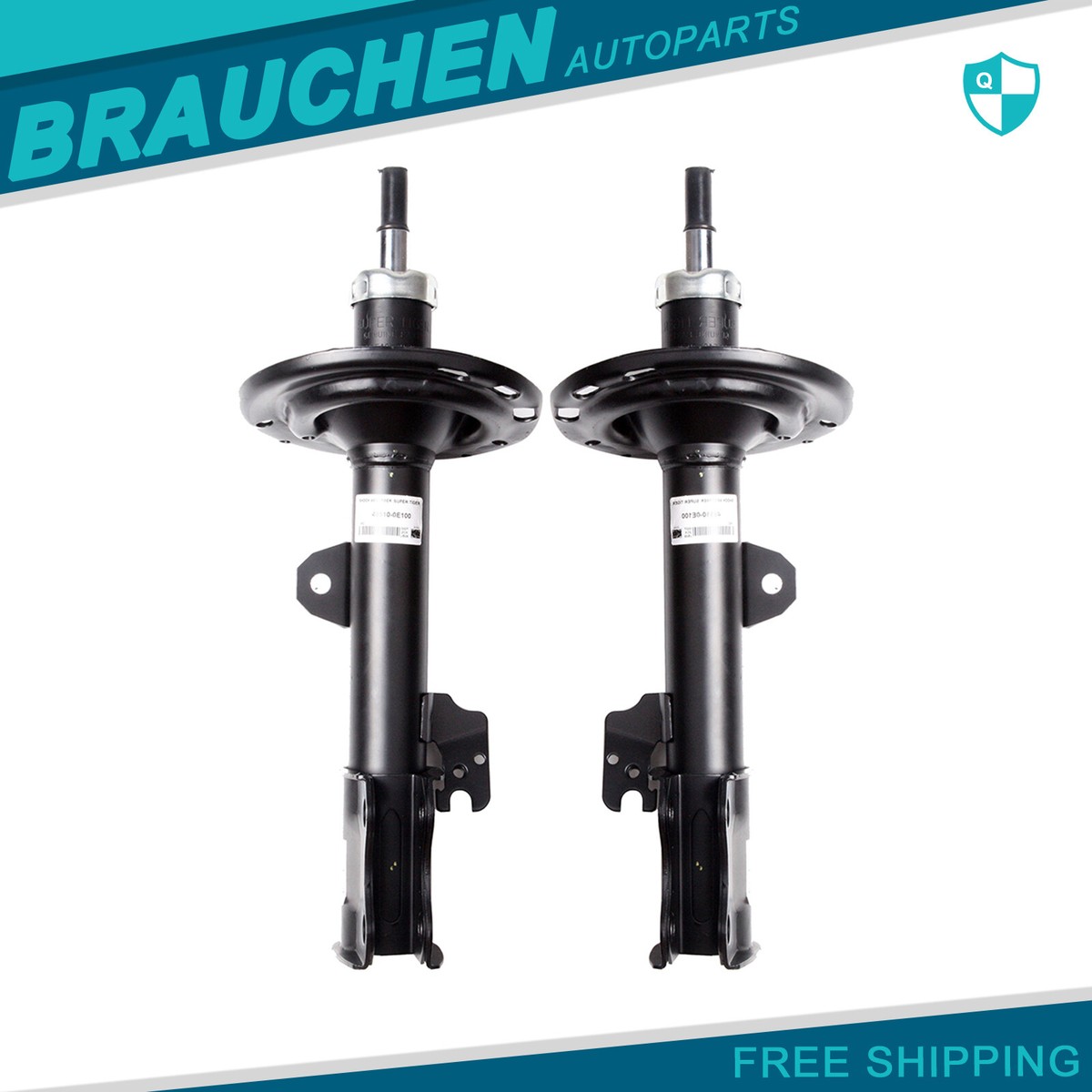 Pair Rear Shocks Struts Absorber For Toyota Highlander 2008