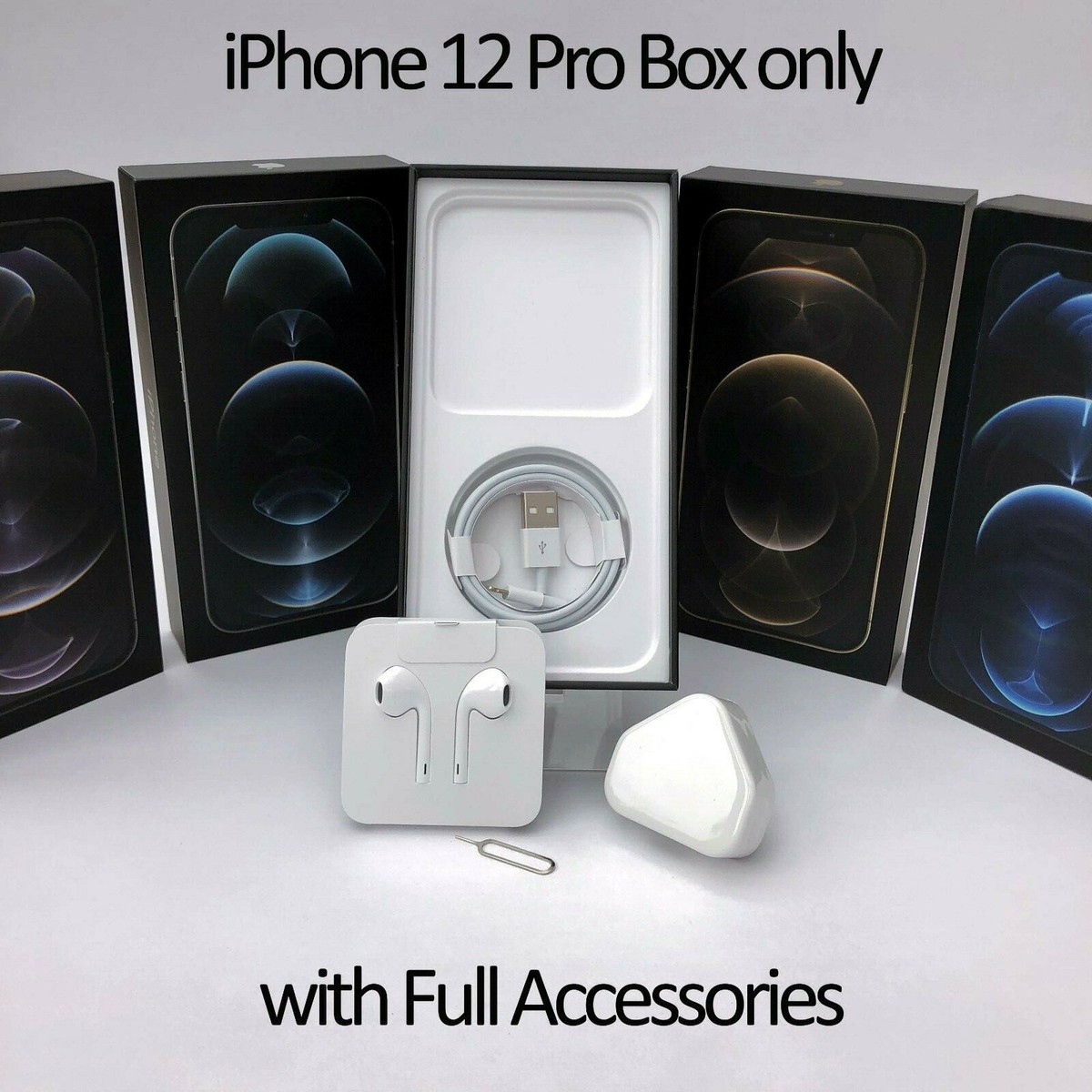 iPhone12Pro 128GB 箱Lightningケーブル付　容量88% iPhone12 Pro 128GB Lightningケーブル 箱 Original iPhone 12