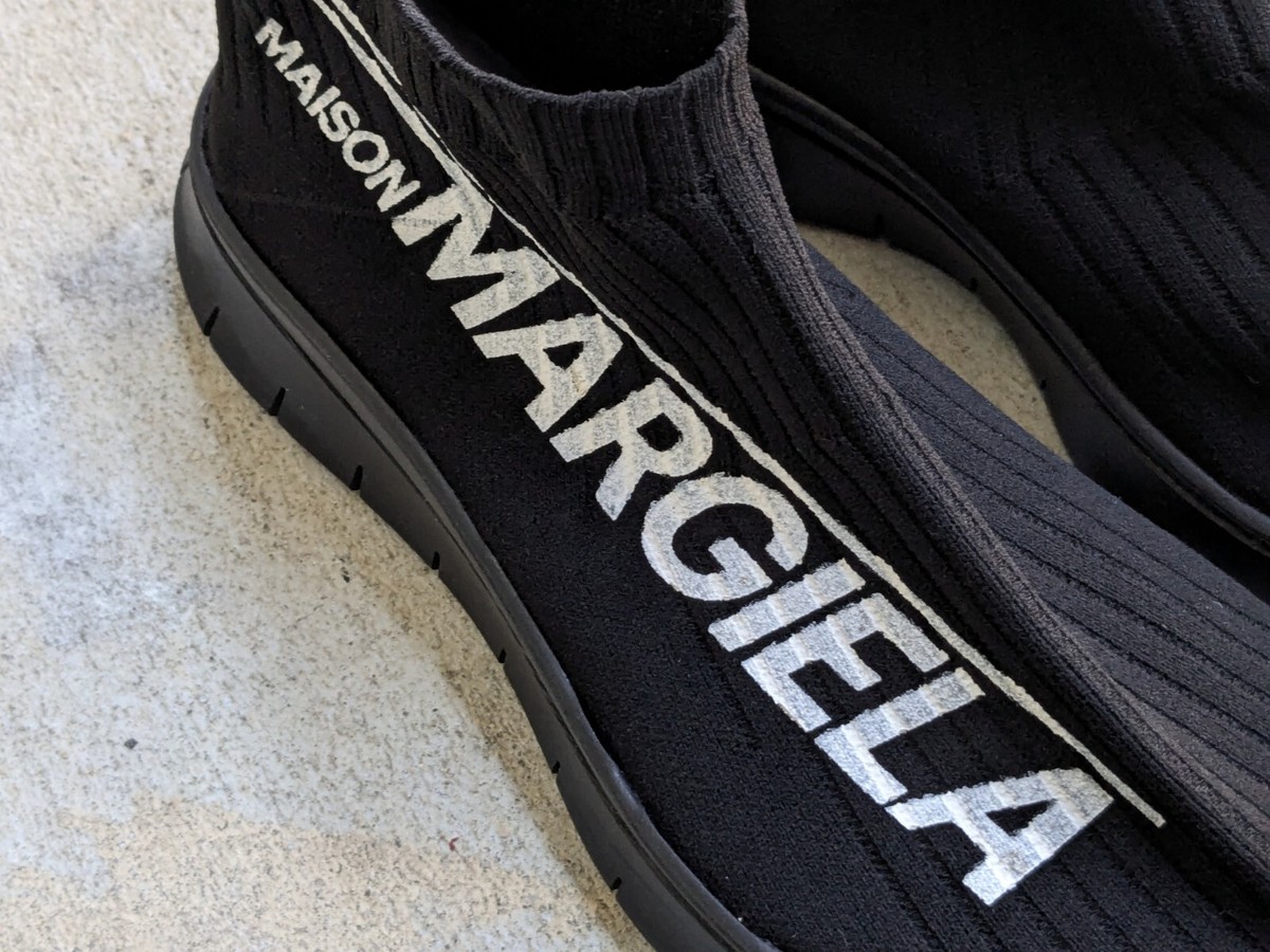 Maison Margiela Sock Sneakers Black Men 12 45 Leather High 