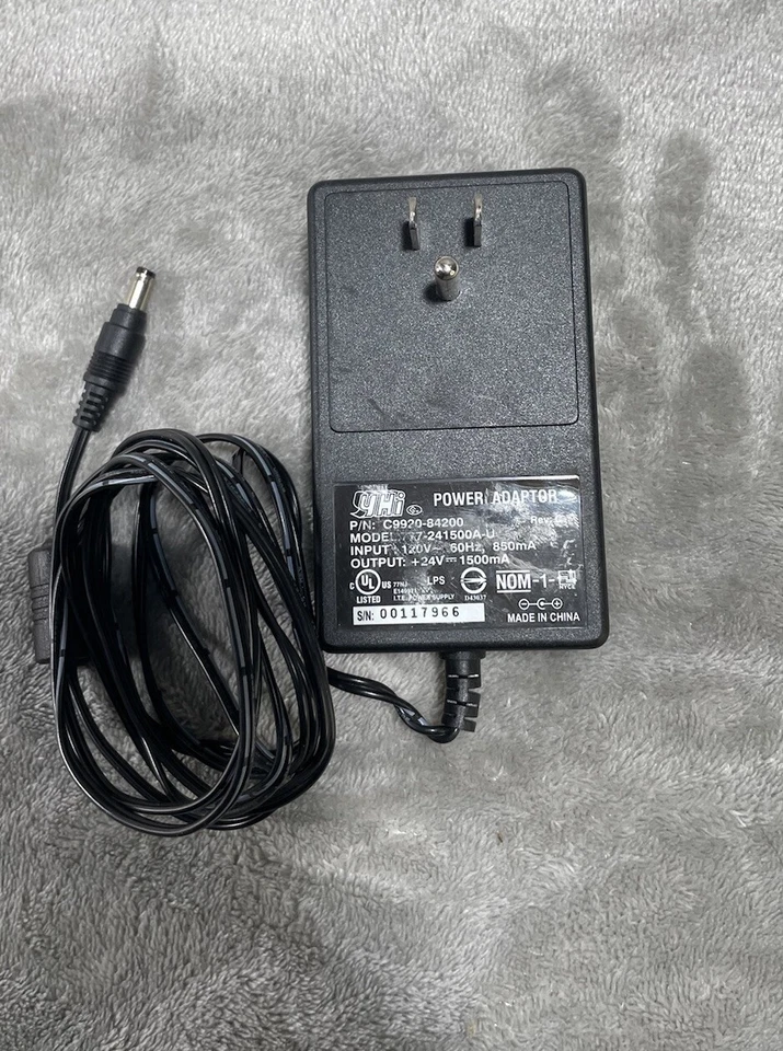 Adaptador de fuente de alimentación para escáner de montaje en pared YHI HP C9920-84200 777-241500A-U 24v Foto 4 de 4