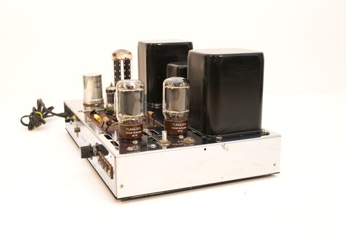 NICE PAIR OF ALLIED RADIO KNIGHT-KIT LINEAR-DELUXE MONOBLOCK AMPLIFIERS C.1957 - Picture 6 of 18