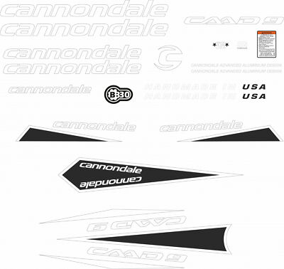 Adesivo Cannondale USA – Decal Originale Per Bici – Nuovo