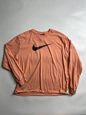 V Neck Nike Brand Pink Womens Nike Shirt Nike Shirt Womens Large