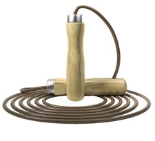 Boxing Skipping Rope Quality Leather Gym Weighted Jump Speed Ropes Kombat Sports