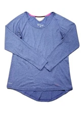 Helly Hansen X-Cool Womens M Athletic Heather Purple Base Layer Gym Yoga Stretch