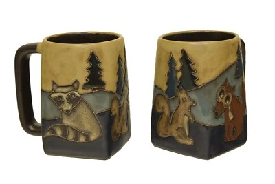 Mara Stoneware Mug - Forest Animals 12 oz. (511Y4)