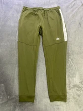 Nike Sportswear Tech Fleece Men's Jogger Pants - Green Olive / White , XXL