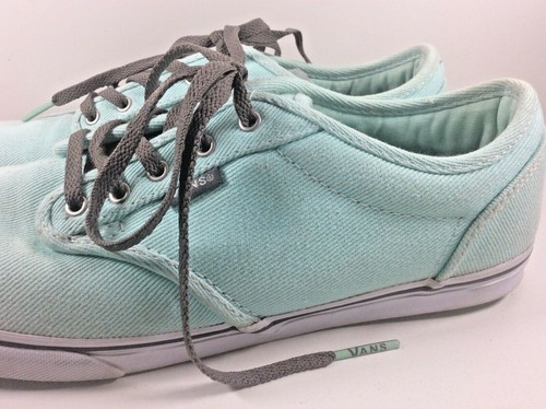 mint and grey vans