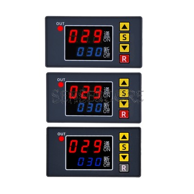 T3231 Programmable Digital Time Delay Relay Dual Display Timer Control Switch