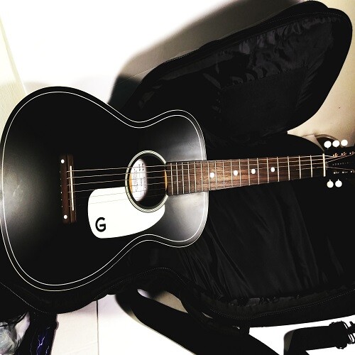 Gretsch G9500 Jim Dandy Flat Top Parlor Acoustic Guitar Barn Wood