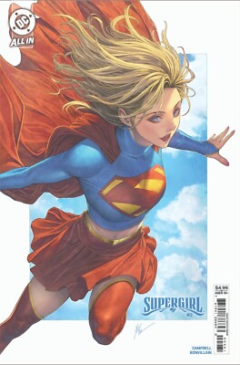 #ad SUPERGIRL #2 CVR C HOMARE CARD STOCK VARIANT DC COMICS 2025 $4.99