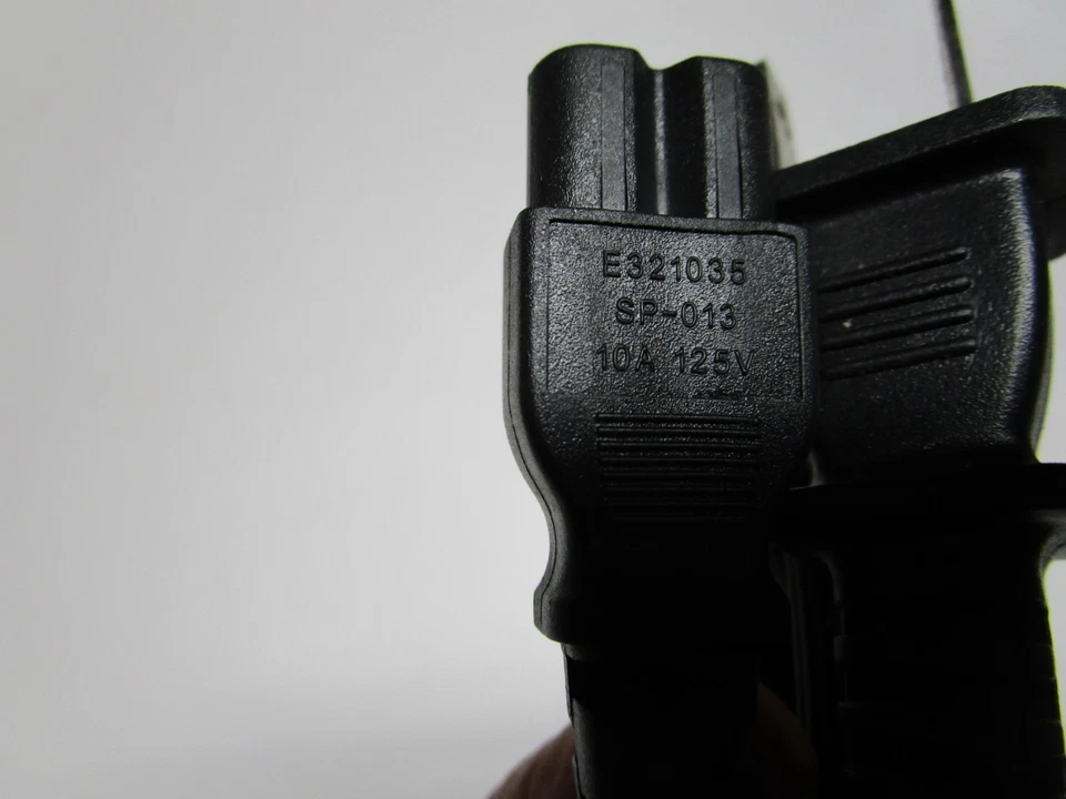 6Ft 2 Prong Non-Polarized Figure 8 Power Cord Cable Vizio Sharp Sanyo Emerson TV - Image 3 of 4