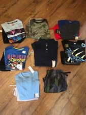NWT Boys size 6  6-7 Shirts,Shorts Outfits Clothes Lot of 15 Pcs. Marvel, Lego 