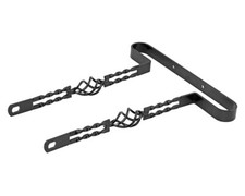 F&R Lowrider Black 2/Cage Flat Twisted Bumper 20" Bikes Trikes Chopper Cruisers
