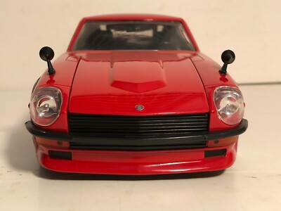 JADA BIGTIME KUSTOMS BTK 1972 DATSUN 240Z RED 1:24 DIECAST MODEL