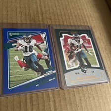 JALEN REAGOR RC 2021 Donruss BLUE PRESS PROOF #112 & Chronicles Classic #18 (b3)