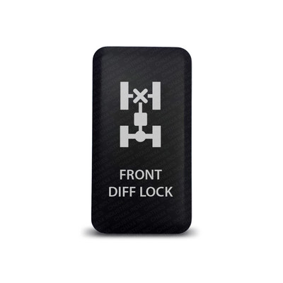 CH4x4 Toyota Push Switch Front Diff Lock Symbol - Amber LED