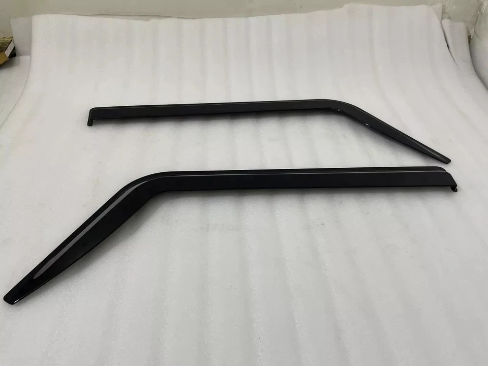 SUZUKI SAMURAI PUERTA VISERA PROTECCIÓN CONTRA EL CLIMA DEFLECTOR DE VIENTO IRROMPIBLE JUEGO DE 2 Foto 2 de 4