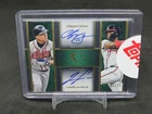 2024 TOPPS DIAMOND ICONS CHIPPER JONES RONALD ACUNA JR. DUAL AUTO /25 BRAVES MW4