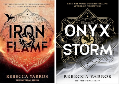 Onyx Storm + Iron Flame By Rebecca Yarros English paperback free