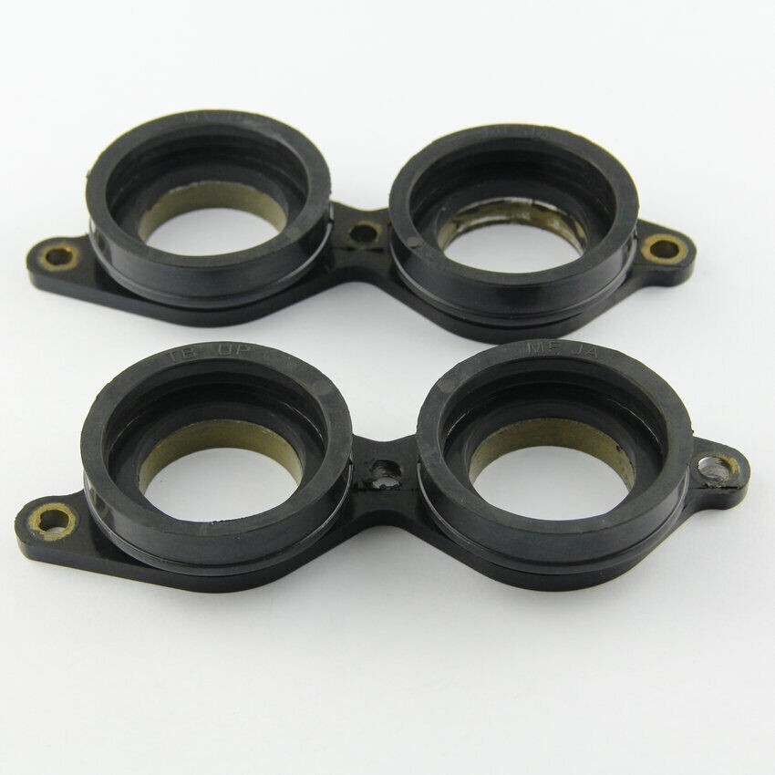 Carb Carburetor Intake Flange Boot Set For Honda CBR600RR CBR600RRA