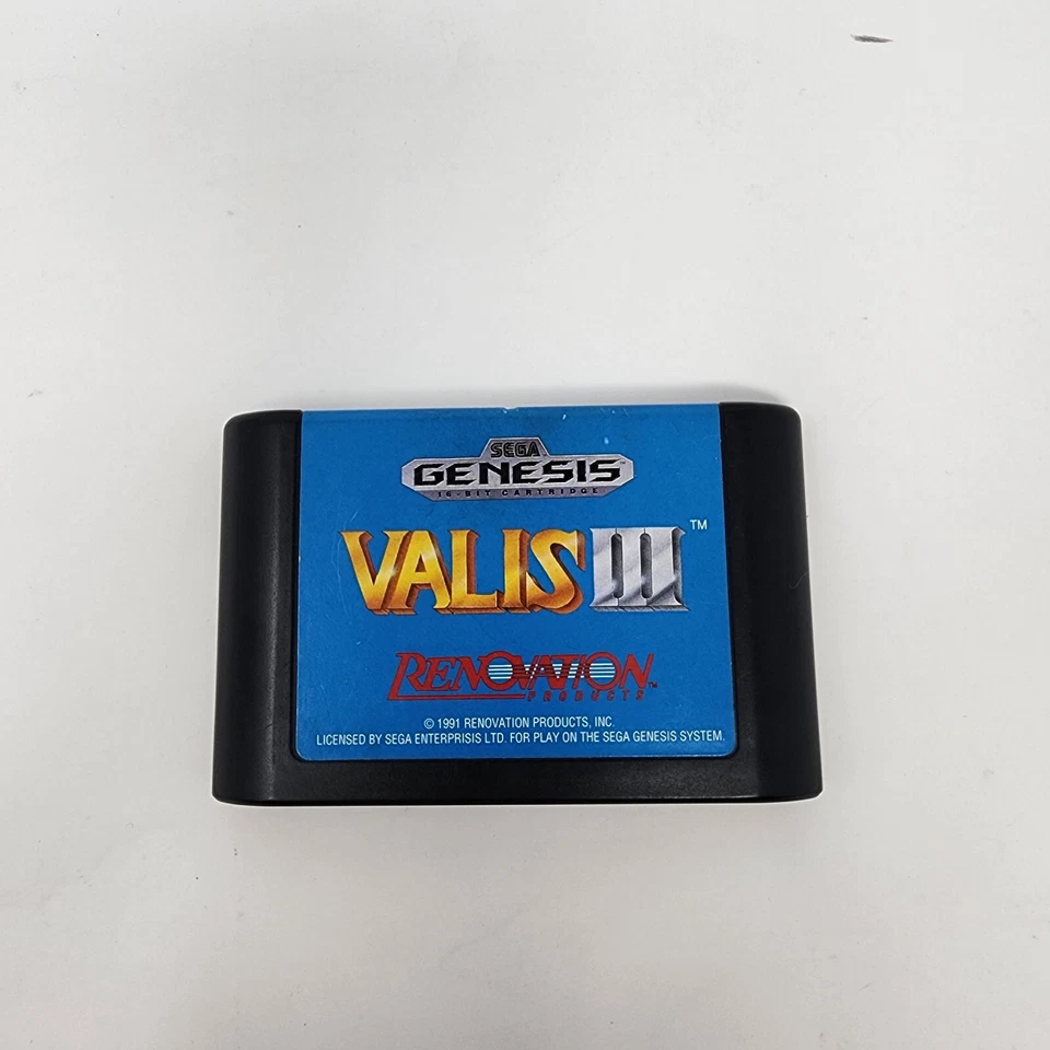 Valis III  (Sega Genesis) Authentic & Tested - Image 2 of 4