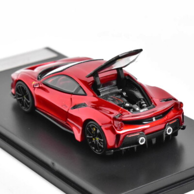 1/64 ノビテック フェラーリ 488 Pista Rosso Red Ichilan Model 1/64 Scale Ferrari Novitec 488 Pista Red