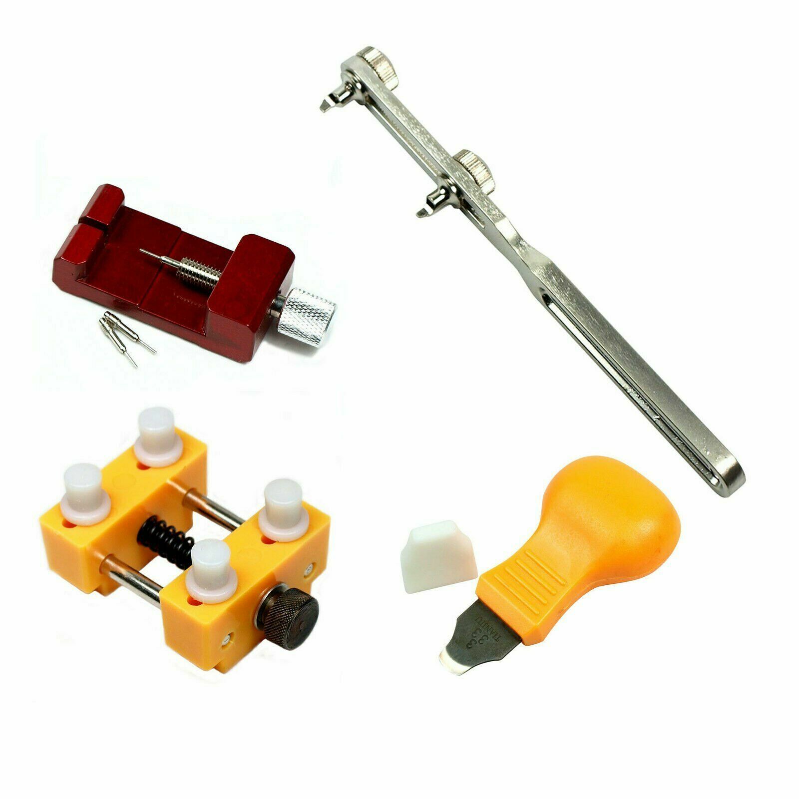 Watch Repair tool Kit - Case Opener Case Holder Link Pin Remover Case Knife
