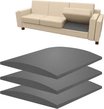 3 Pack Couch Sofa Cushion Support 20"X 20" Foam for Sagging Seat-High Density Fo