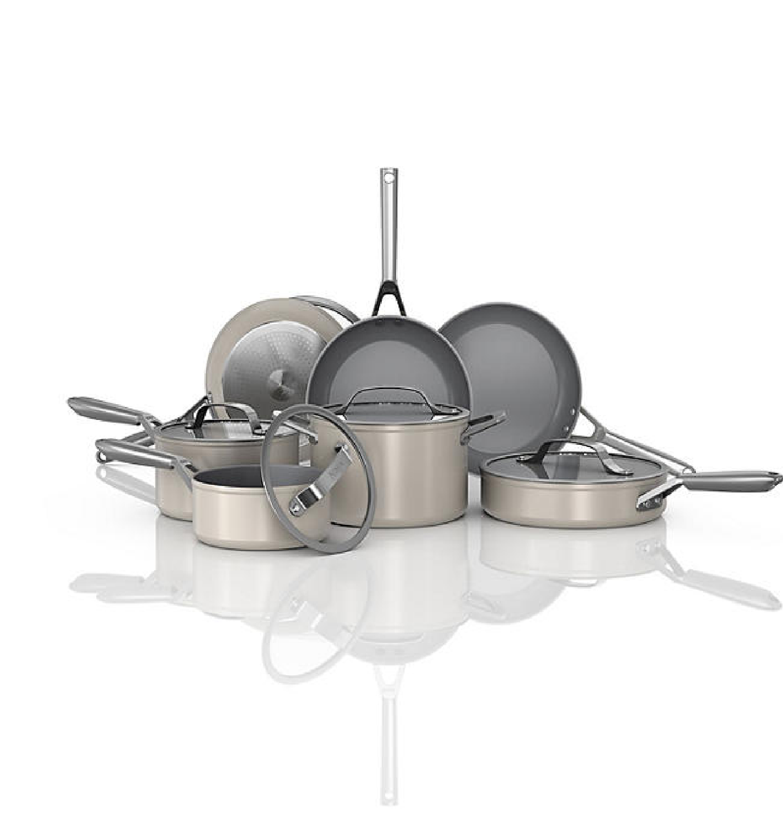 Ninja CW39012AST NeverStick Ceramic Pro 12-Piece Cookware Set | eBay