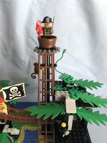 LEGO set 6270 Forbidden Island VINTAGE PIRATE 100% complete w/ instructions