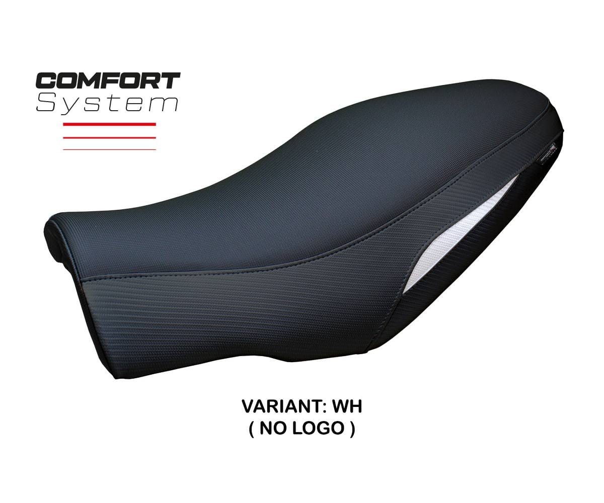 Seat cover Alanya Comfort White Tpz compatible MOTO MORINI SEIEMMEZZO 2022 2026