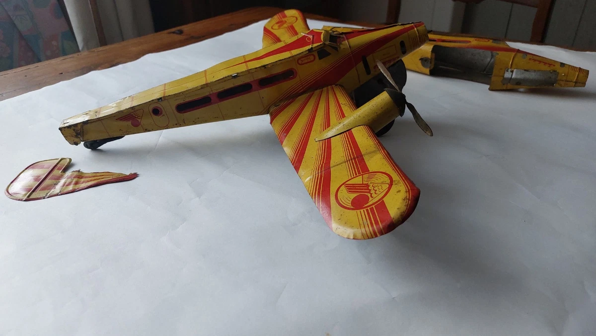 T3720_ JOUET ANCIEN Memo Avion En Tole Made In France EUR 27,05 - FR T3720_ JOUET ANCIEN Memo Avion En Tole Made In France EUR 27,05 - FR